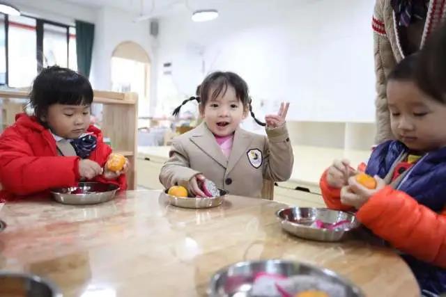 女子职业技术学院番禺附属幼儿园幼儿在吃水果。.jpg